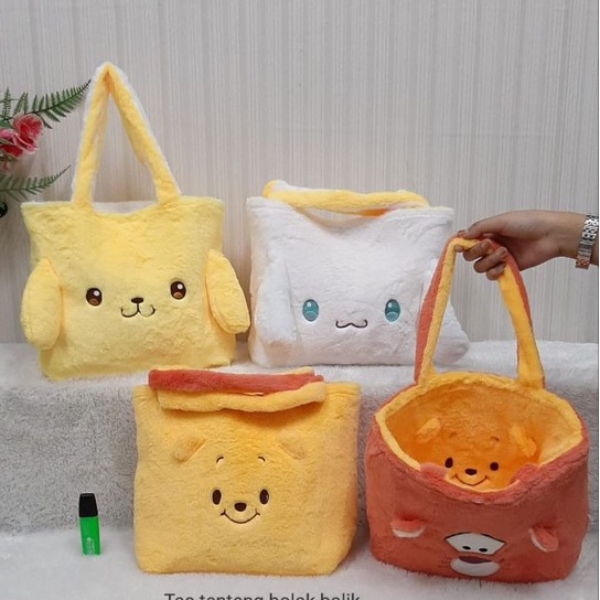 Tas Tenteng Cinamoroll Wanita Tote Bag Kuromi Melody /Tas Sandang