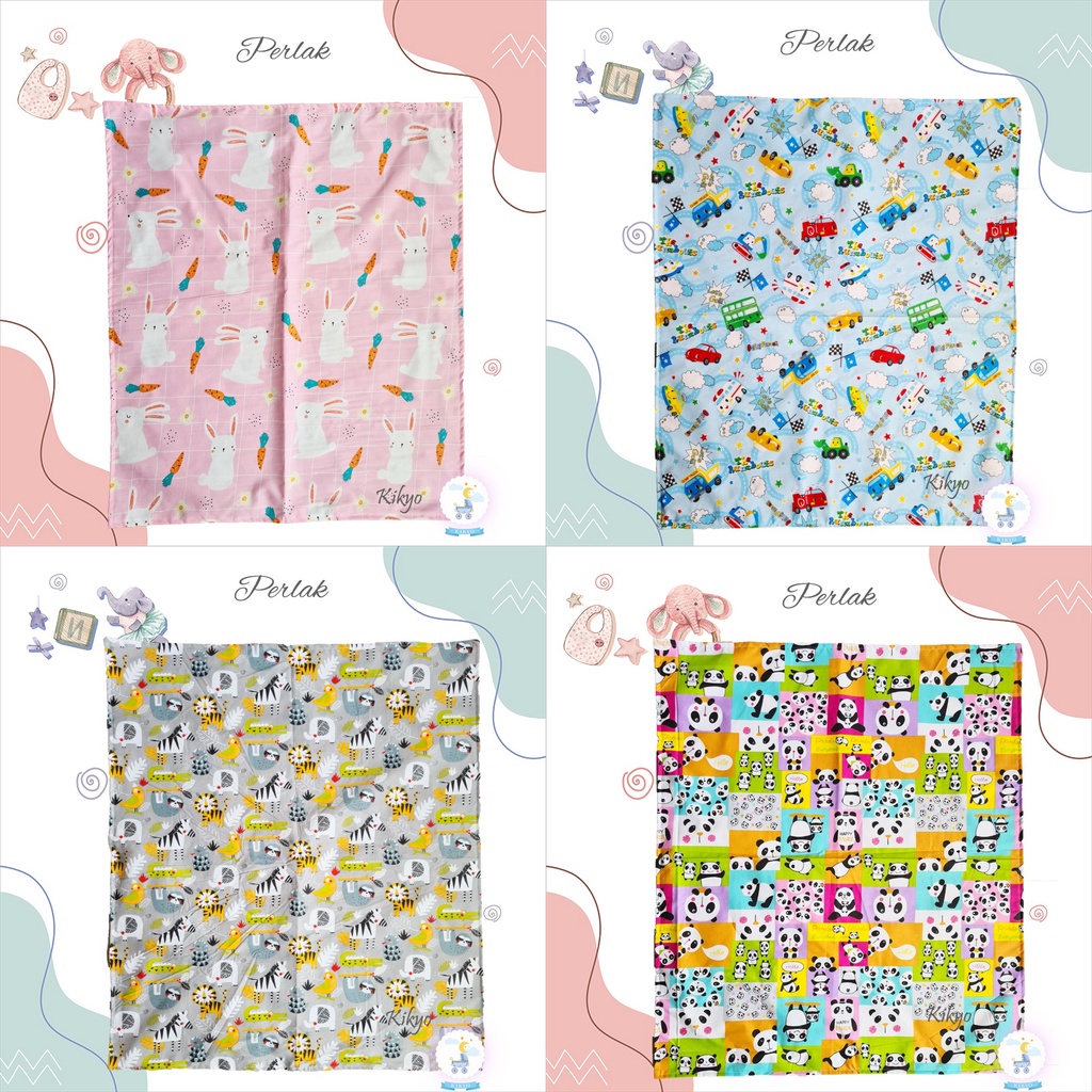 Perlak Bayi Waterproof Perlak Bayi Alas Ompol Bayi Portable Changing Pad