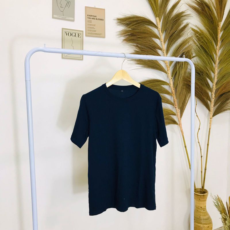 KAOS TERBARU POLOS LENGAN PENDEK KAOS PRIA / WANITA BAHAN COTTON COMBED 30S