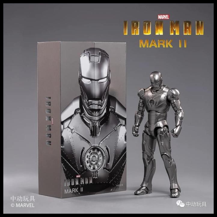 Marvel Zd Toys Ironman Mark 2 Ironman Mk Ii Original Iron Man