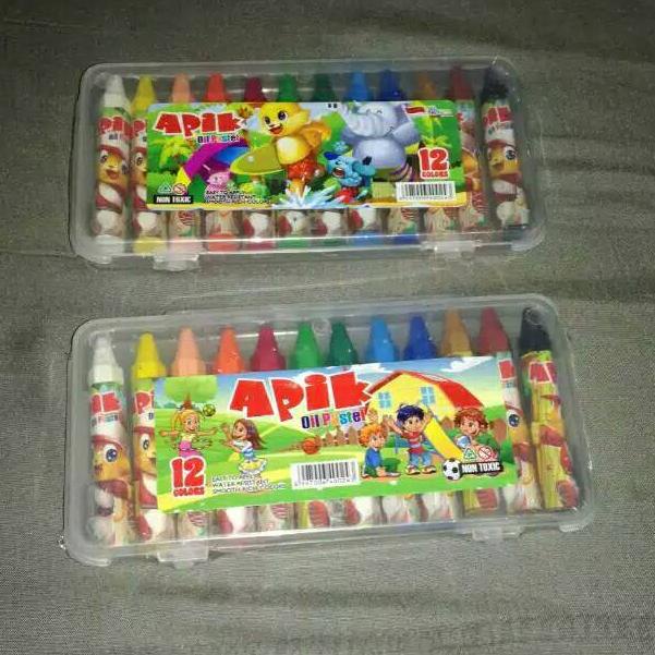 

ゼ Crayon APIK 12 warna あ