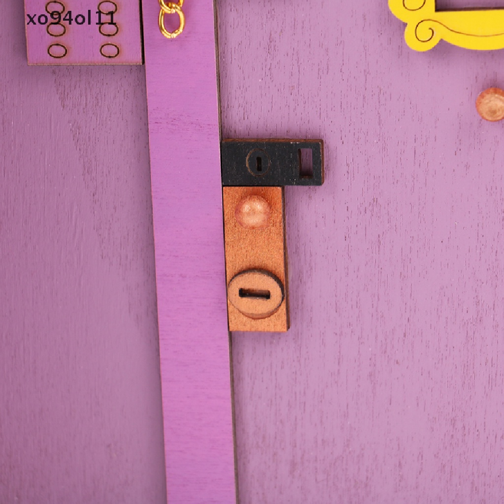 Xo Friend Keychain Door Frame Purple Gantungan Pintu Friend Dekorasi Rumah Wall Decor OL