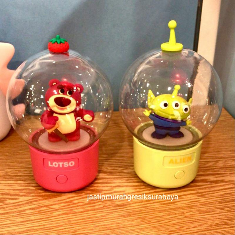 TOY STORY LED NIGHT LAMP MINISO LAMPU MINISO TOY STORY LOTSO ALIEN