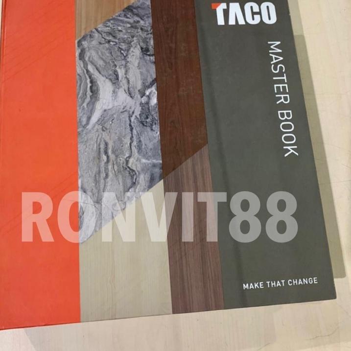 

[CODE DB20] READY STOCK Katalog TACO MASTER BOOK 2022 carta hpl catalog katalok masterbook murah baru brand new catalok buku sheet [KJS]