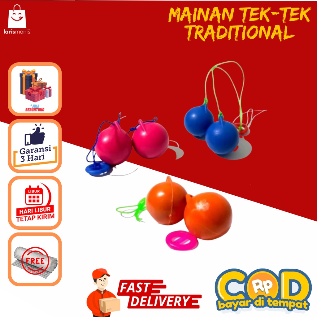 Mainan etek etek mainan lato lato mainan viral tektek jadul