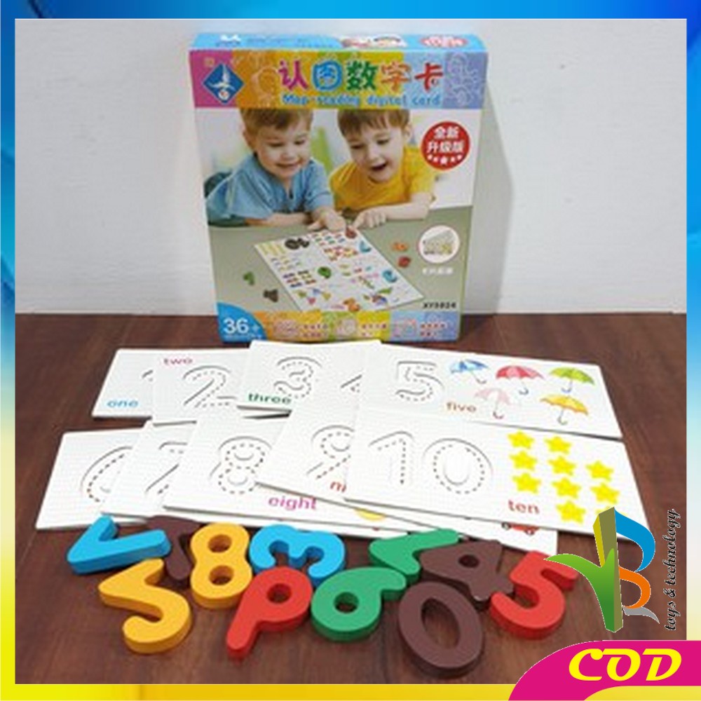 RB-M273 Mainan Puzzle Kayu BRITISH CARD Anak / Belajar Mainan Huruf dan Angka / Kartu Alphabet Huruf Angka Alfabet Kayu Edukasi