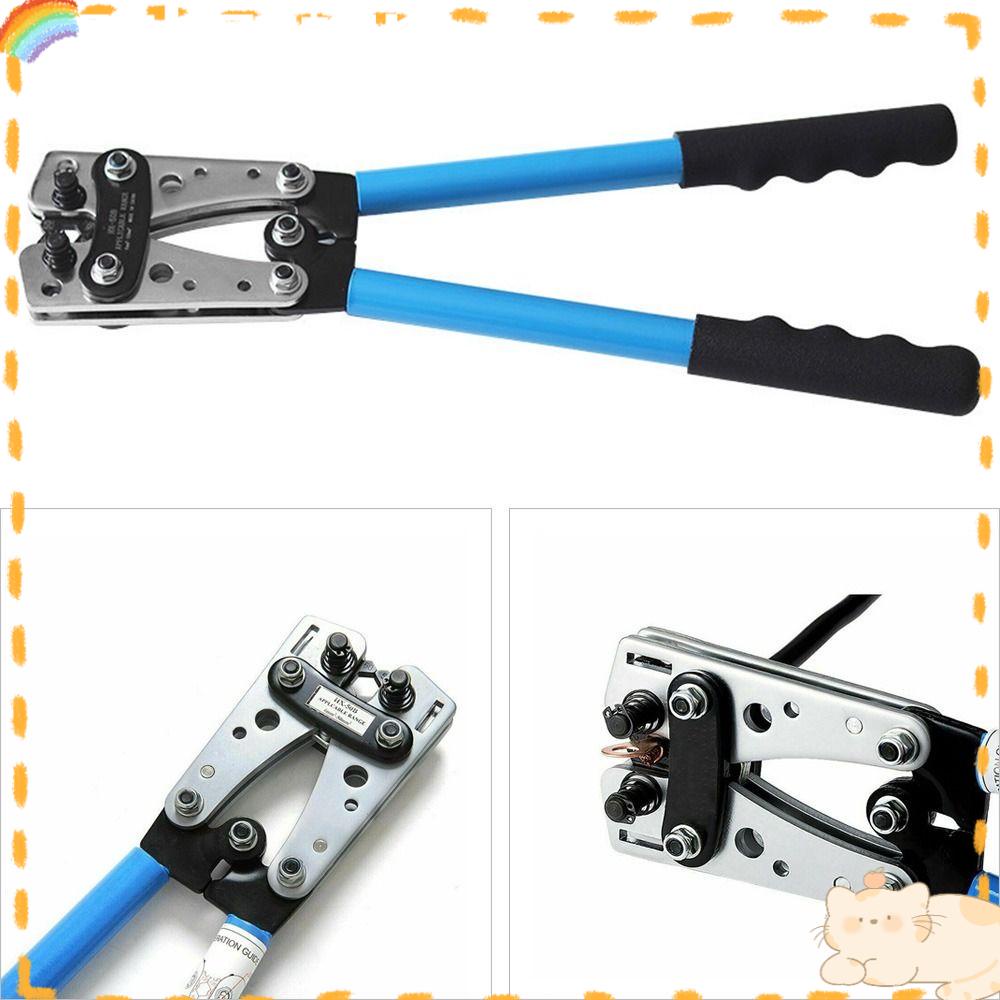 Solighter Tang Crimping Kabel Alat Tukang Listrik Multifungsi HX-50B Wire Crimper Tool Connector 6-50mm 2tang Crimping