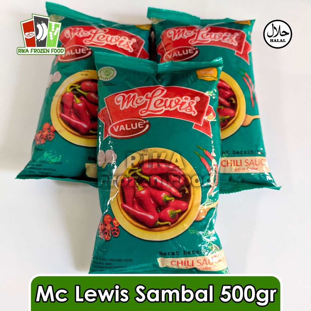 

Mc Lewis Saus Sambal Pouch 500 gr