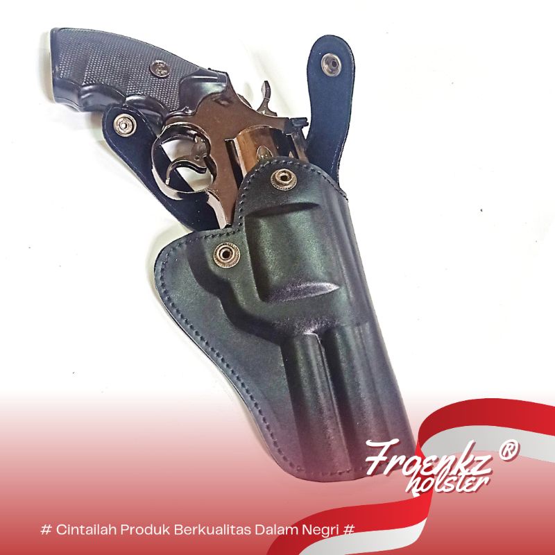 Holster revolver 731 4 inch slip ikat pinggang luar