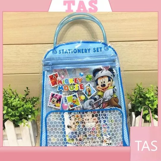 

PAKET TAS - Stationary Set Bentuk Tas 7 in 1 dan set alat tulis 9 in 1, Souvenir Ulang Tahun Anak