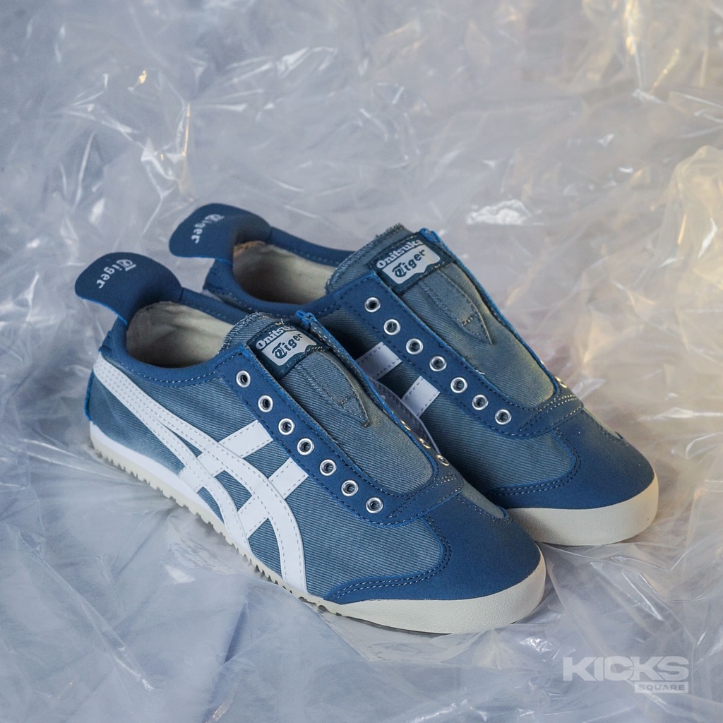 ONITSUKA TIGER MEXICO 66 SLIP ON BLUE SKY WHITE