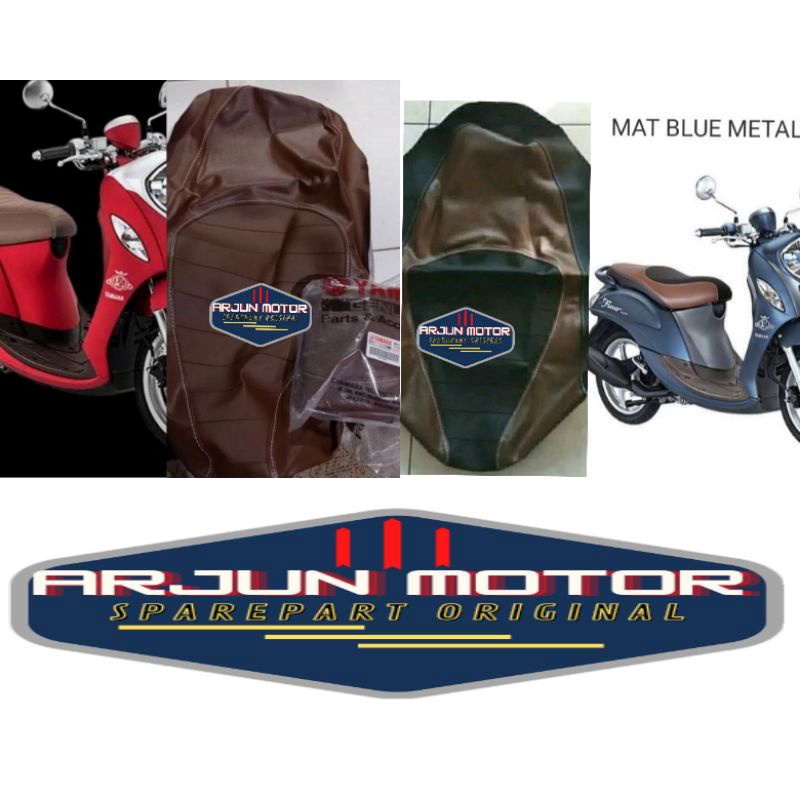 kulit jok,sampul jok,sarung jok fino grande 125 original yamaha