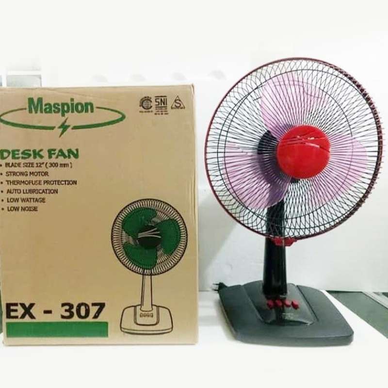 MASPION kipas angin meja 12inch EX 307 / desk fan 12&quot; ex307 kipas sate