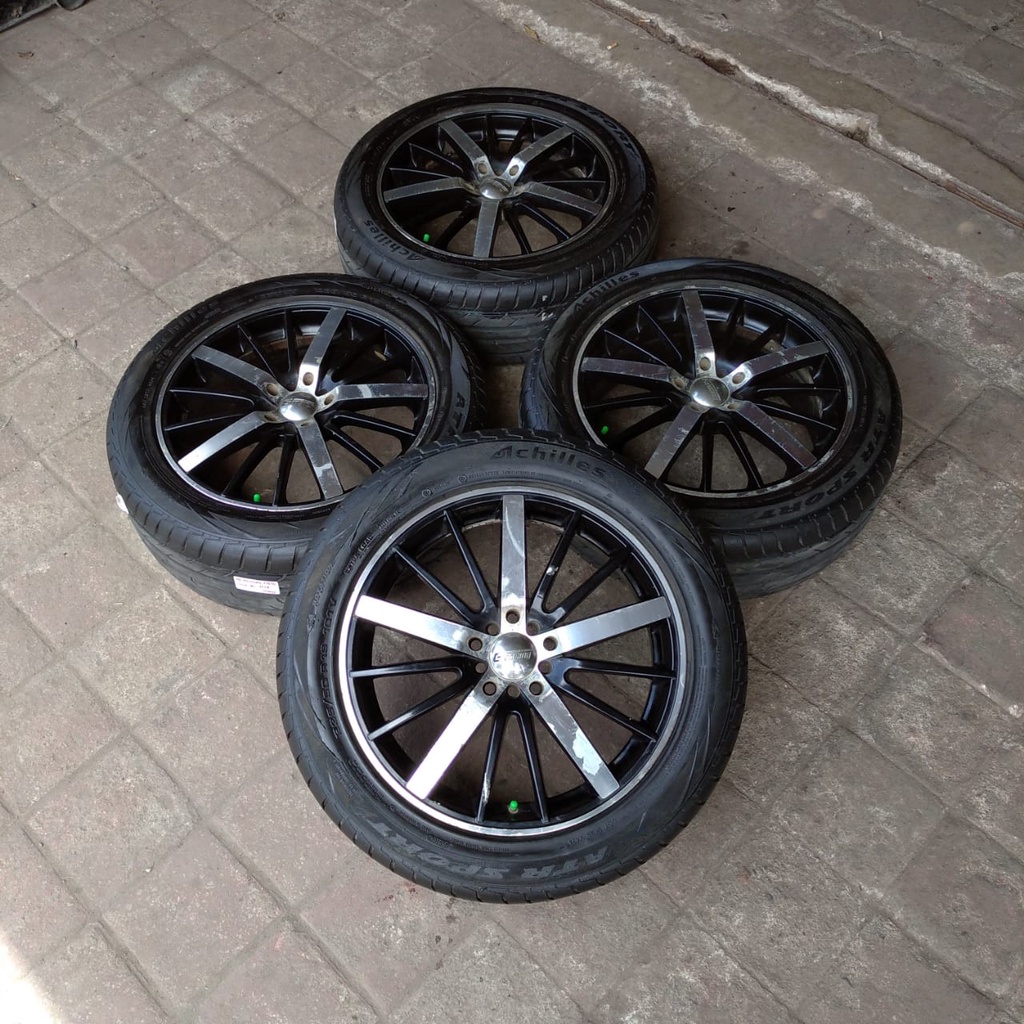 VELG MOBIL SEKEN G RACING RING 18 + BAN 235 50 R18 INOVA HRV