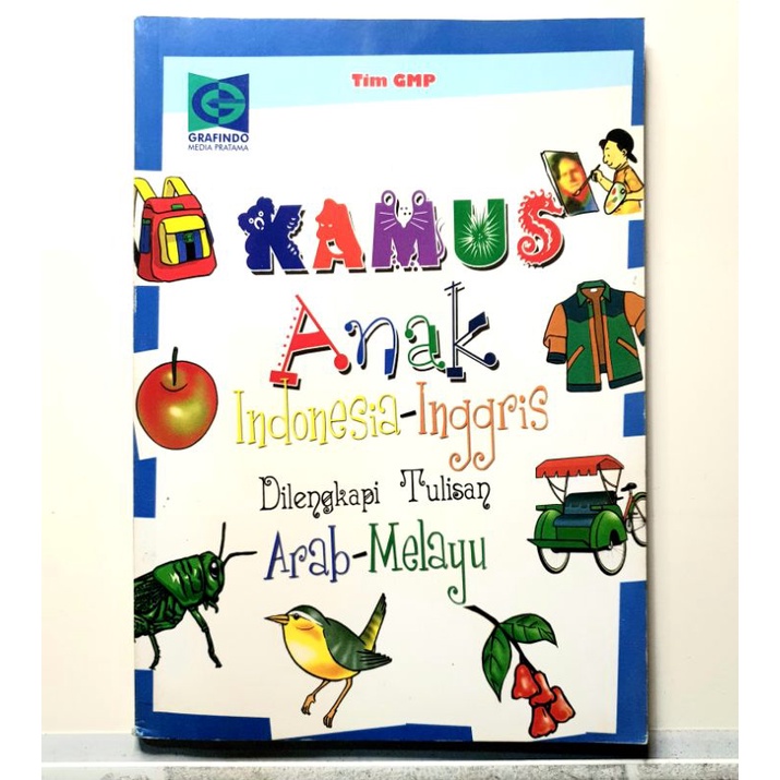 buku kamus indonesia-inggris,dilengkapi tulisan arab-melayu