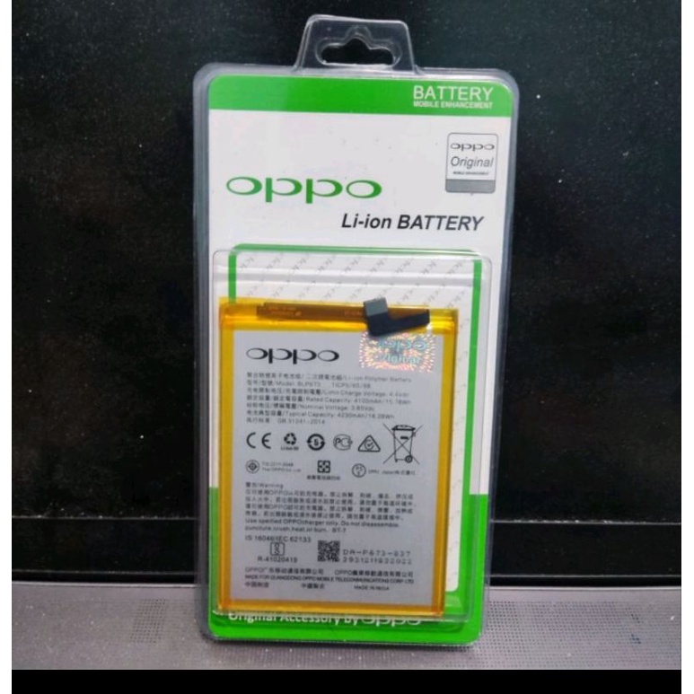 BATTERY BATRE BATTER OPPO BLP673 A3S A5S  A7 A11 A12 A31 2020 A7X A11K  C2 C1 Ori 100%