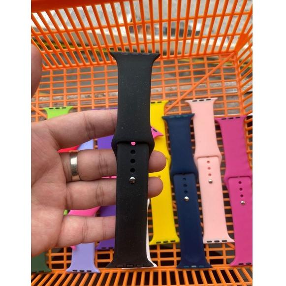 ㅉ Terlaris Strap untuk Smartwatch [Polos] Tali jam tangan Smartwatch T500 T55 42mm 44mm Strap smartw