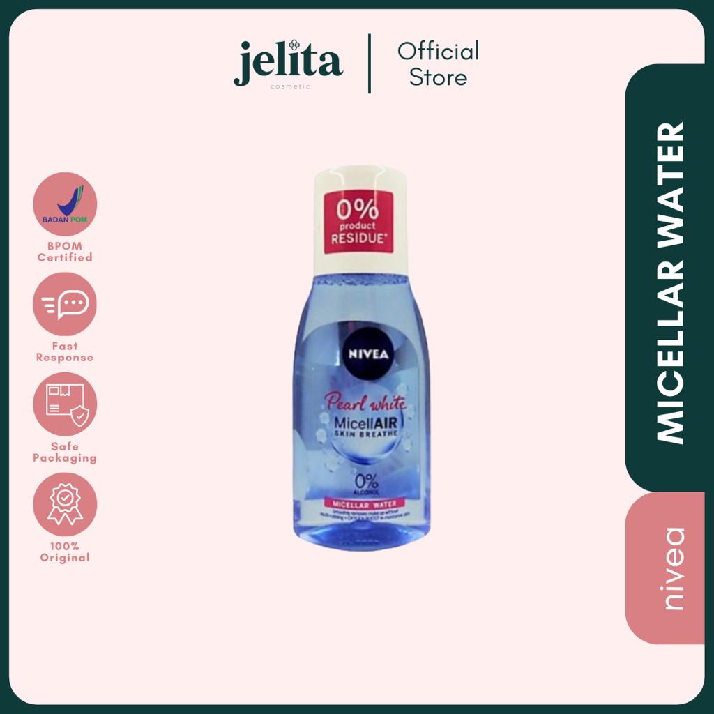 Nivea Pearl White MicellAIR dan Hydration Skin Breathe 0% ALCOHOL 125ml