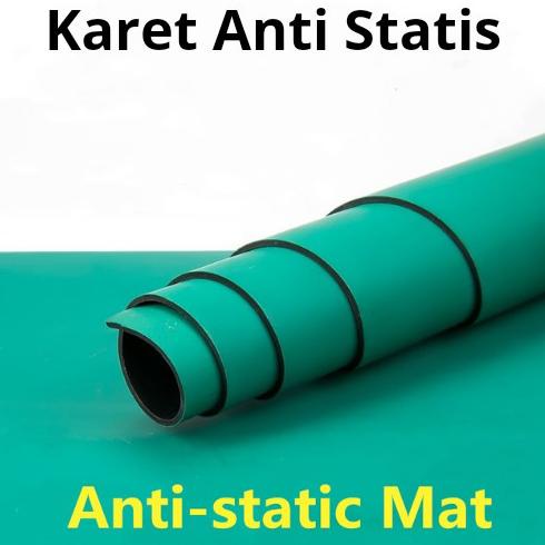 

Terlaris Karet Anti Statis 2mm x 100cm x 100cm - Rubber Insulation Mat Statik Termurah