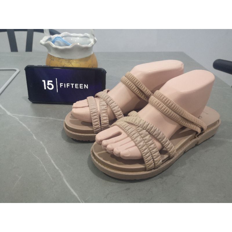 15 SHOP --- LSH- Sandal Wanita Slip On Selop Sandal Slide