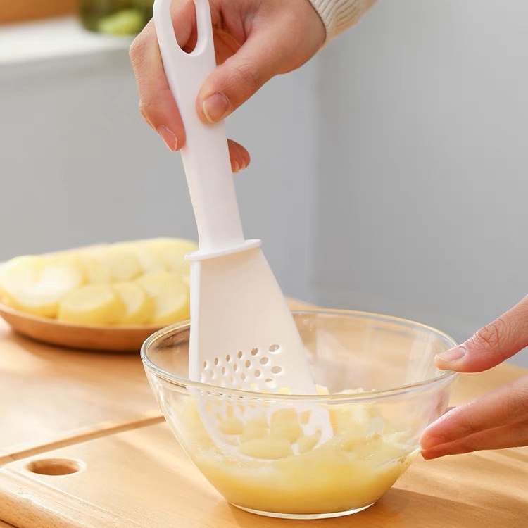 STV Sendok Saringan Serbaguna Parutan Bumbu Sendok Pemisah Kuning Telur Sendok Dapur Centong Nasi Sendok Tiris Multifungsi