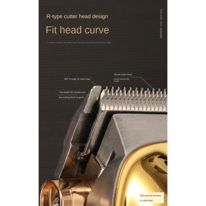 Perawatan & Kecantikan Alat Kecantikan Hair Clipper Kemei Km1983