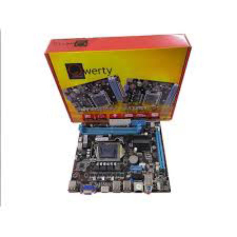 motherboard pc socket h1100 querty dan vurrion garansi 1 tahun