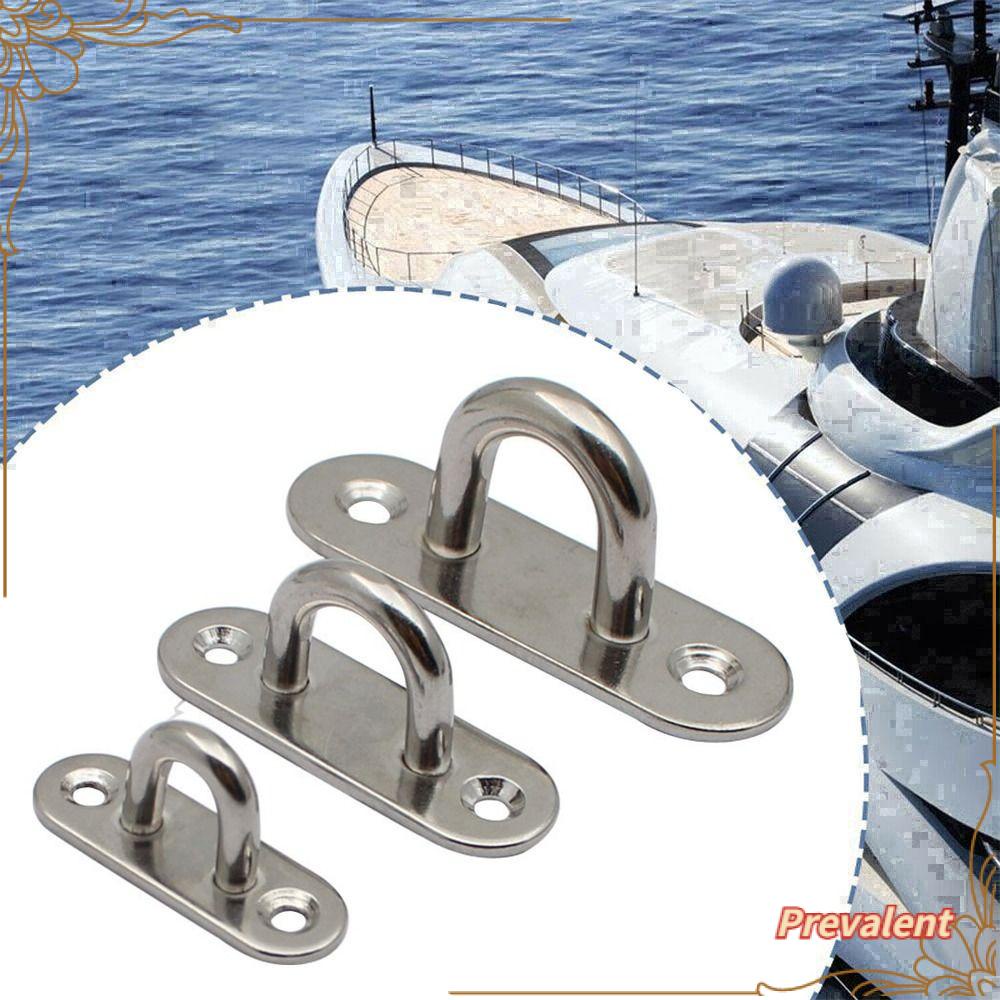 Preva 10Pcs Lock Hasps 10Pcs Gesper Perahu Perangkat Keras Laut Stainless Steel
