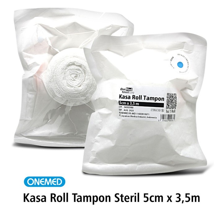 Kasa Roll Tampon Steril 5 cm x 3.5 m Onemed OJ2