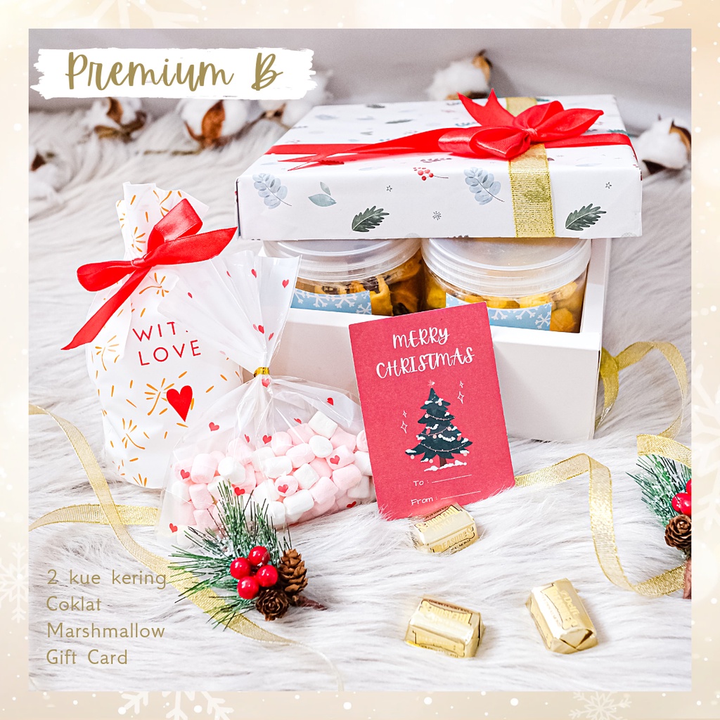 

IMLEK CHINESE NEW YEARS CHRISTMAS HAMPERS PREMIUM KADO NATAL KUE KERING HOMEMADE PAKET BINGKISAN NATAL GIFTBOX PARCEL NATAL NEW YEARS TAHUN BARU PREMIUM B