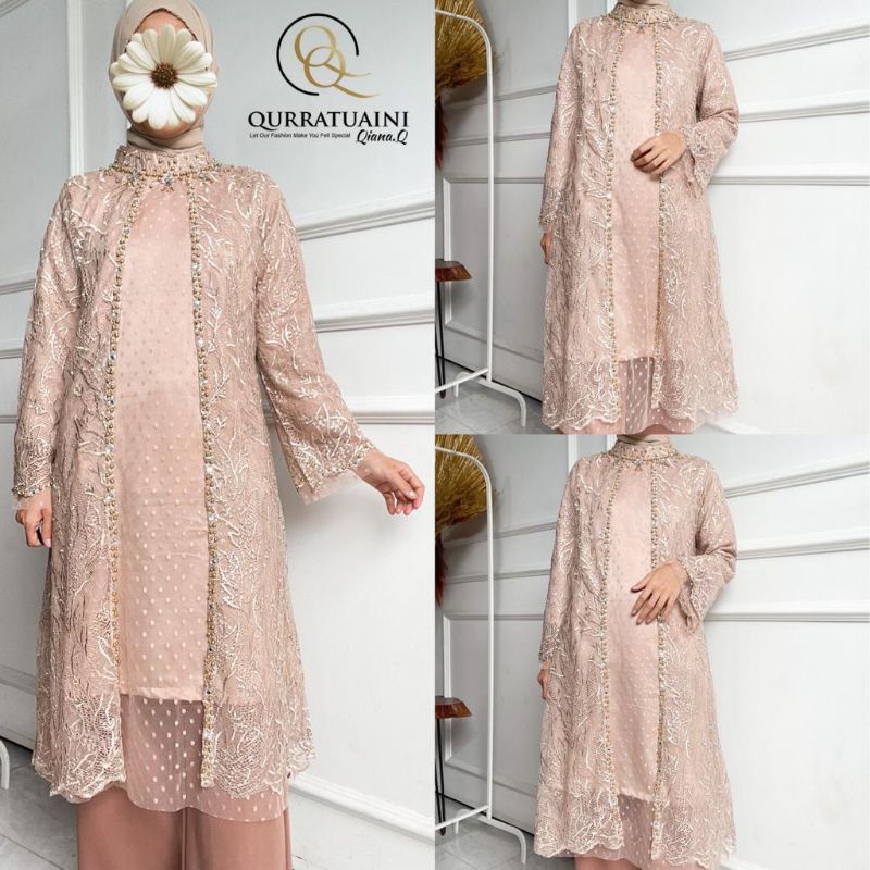 Longtunik Aliva Bordir Payet Original Butik