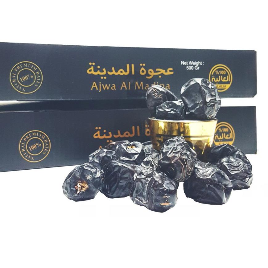 

12.12 FLASH SALE Kurma Ajwa | Kurma Nabi Grade Super Premium Kemasan 1 kg 1kg 