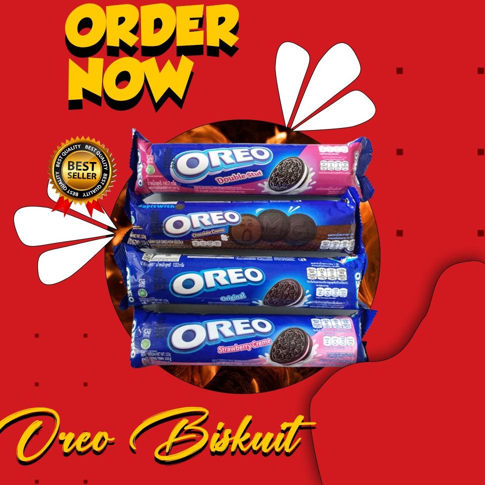 

な BISKUIT OREO WAFER SANDWICH ROLL CREAM RED VELVET ALL VARIAN SNACK MAKANAN RINGAN - ecer ヸ