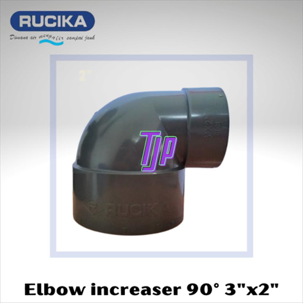 Knie / Elbow increaser 90°   (VUL) RUCIKA  3 X 2&quot;