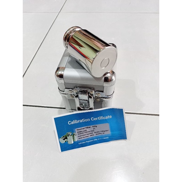 Batu Timbangan F1 500gr / Anak Timbangan F1 500 gr stainless