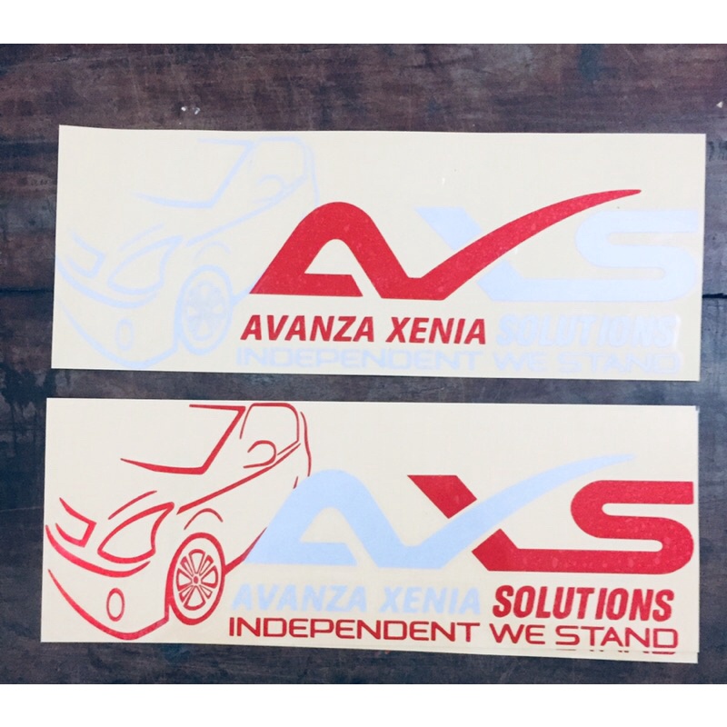 STIKER MOBIL KEREN STICKER CUTTING AXS AVANZA XENIA SOLUTION3