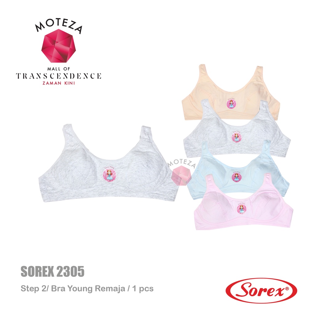 Sorex Young Miniset Pakaian Dalam / Bra BH Anak Remaja - 2304 ; 2305 Step 2 (PILIH WARNA)