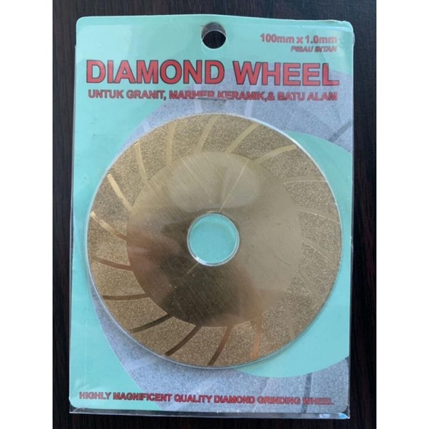 Diamond grinding wheel 4"