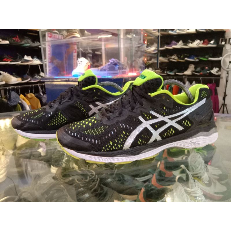 Sepatu Second Branded Asics Gel Kayano 23 Black