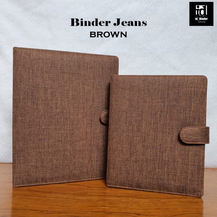 

KOMPLIT BINDER LEVIS WARNA BROWN A5 DAN B5 Code 3939