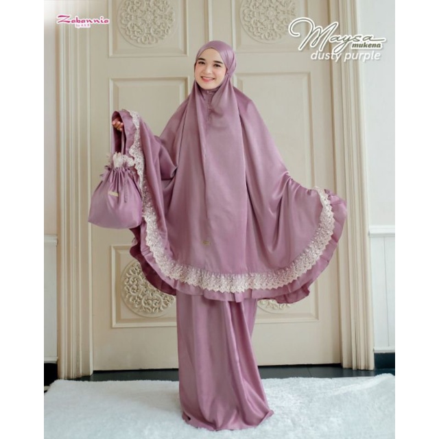 Mukena Maysa 2 in 1  Zabannia Prayer Set Mom