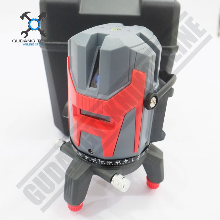 Waterpass Laser Line Level CORDLESS MODERN / Waterpas Garis Laser BATERAI Leveling Line Water pass MODERN