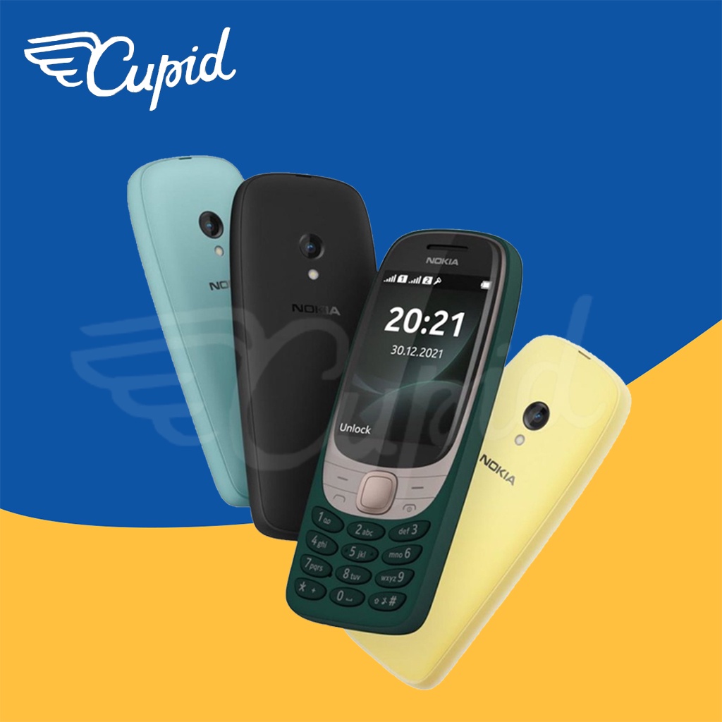 CUPID HP Nokia 6310 2021 DUAL SIM Bisa Bahasa Indonesia Garansi Toko