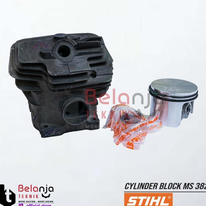 STIHL Cylinder Block MS 382 Blok MS382 Sparepart Mesin Chainsaw Stihl belanjate77 Buru Order