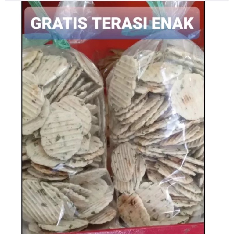

GAPIT KACANG SUPER 1 kg CEMILAN Khas Cirebon GRATIS TERASI