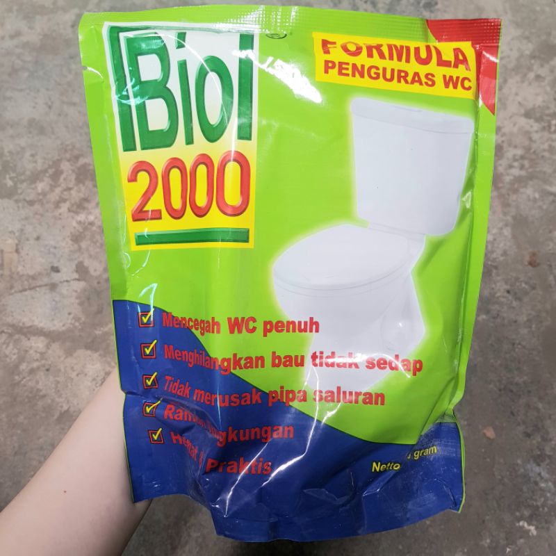 BIO 2000 BUBUK PENGURAS WC 1KG