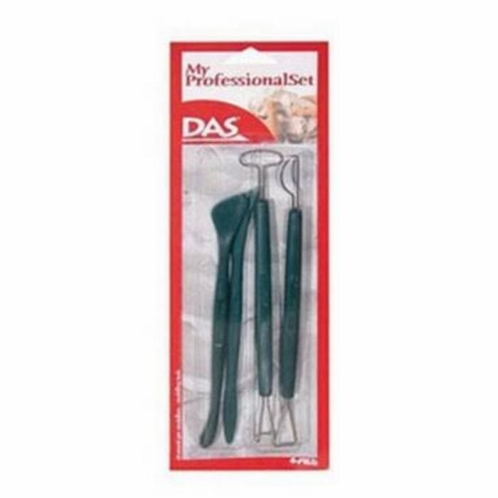 

Das Trimming Tools Pro Set 4 Pcs Alat Ukir Pahat Potong Modelling Clay 076