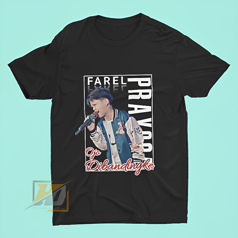 Kaos Anak Farel prayoga Ojo dibandingke/baju anak laki-laki perempuan gambar farel prayoga bahan pre