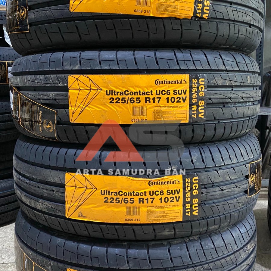 Ban Continental Ultra Contact UC6 SUV 225 / 65 R 17 R17