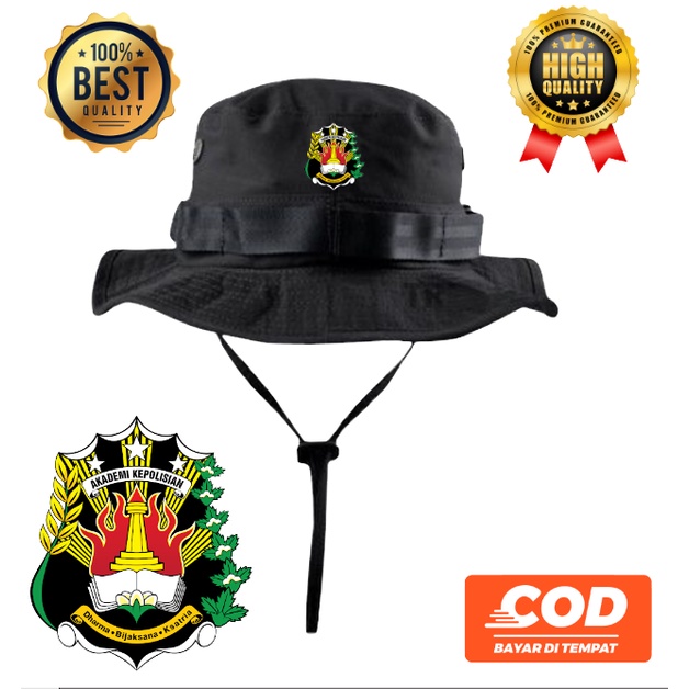 Topi rimba Topi Gunung Logo Akademi Polisi Premium Ithinkclothing